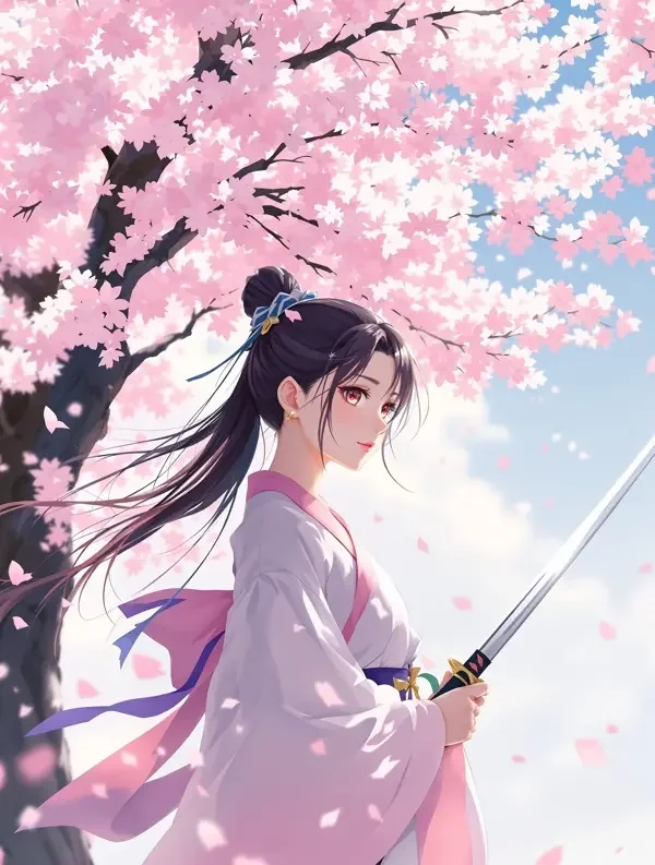 樱花与剑 动漫封面